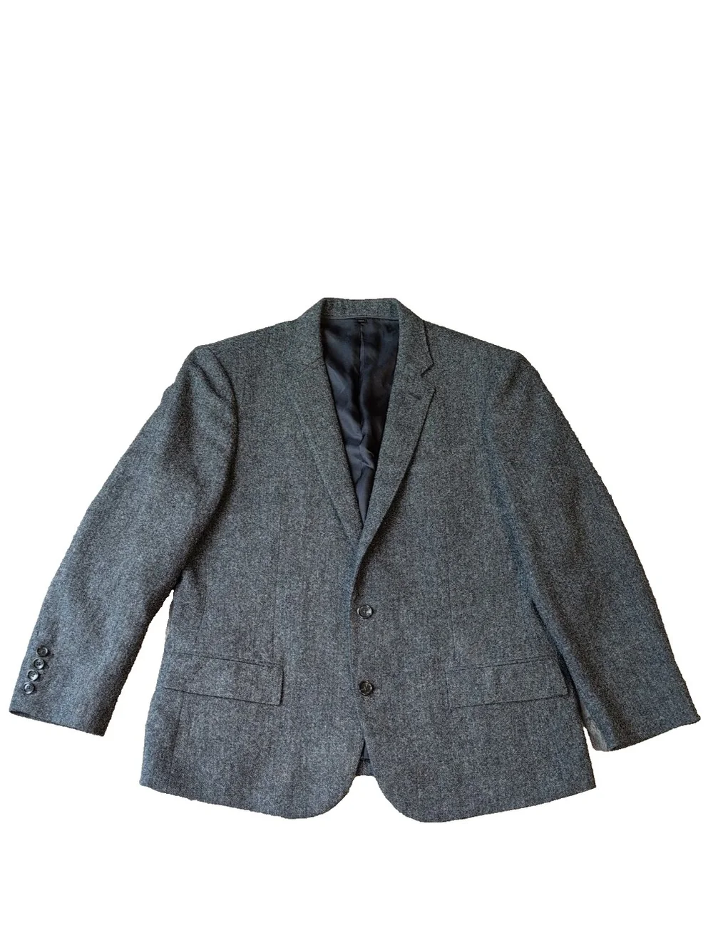 J Crew Ludlow Jacket Mens 42 Gray Yorkshire Tweed Moon Wool Sport Coat Blazer